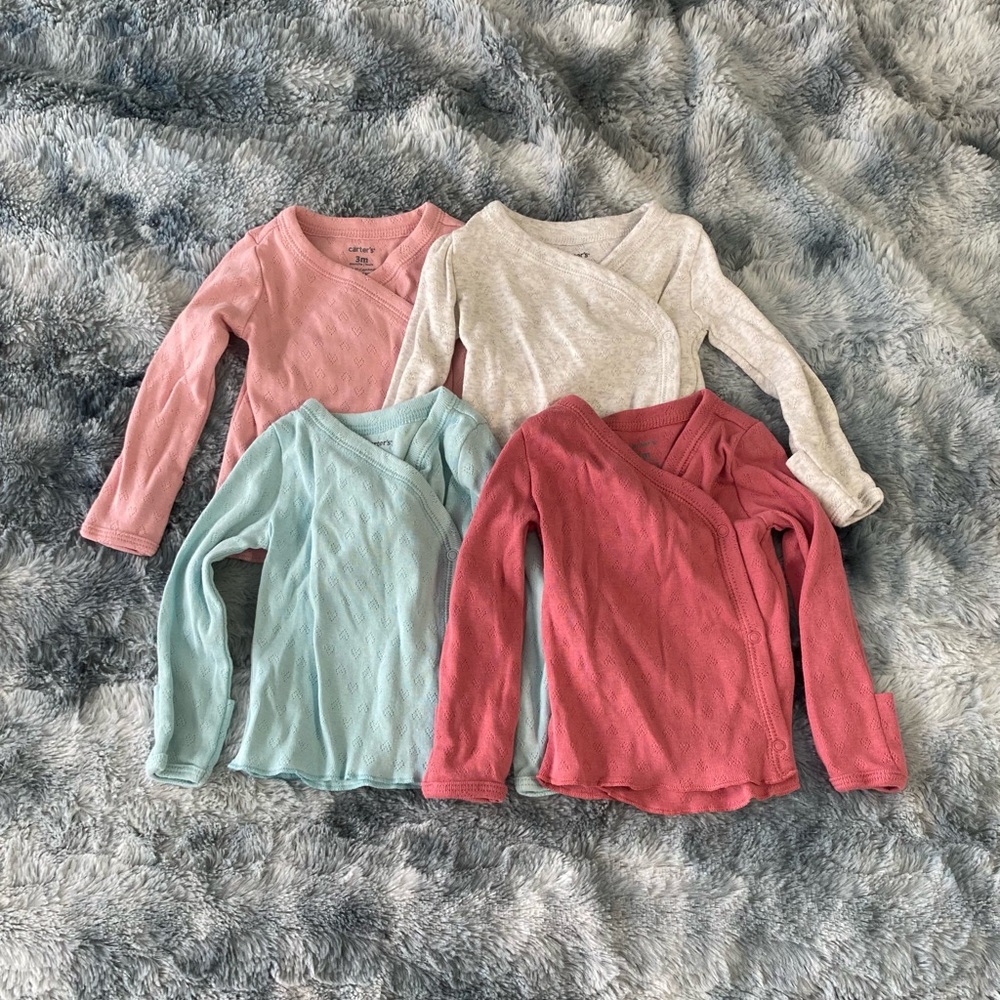 Carter’s Set of 4 Kimono Tops